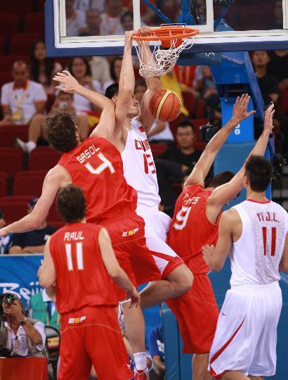 篮球直播中国对西班牙